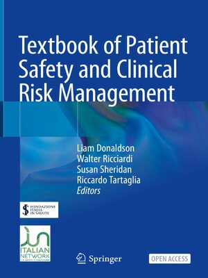 cover image of Textbook of Patient Safety and Clinical Risk Management